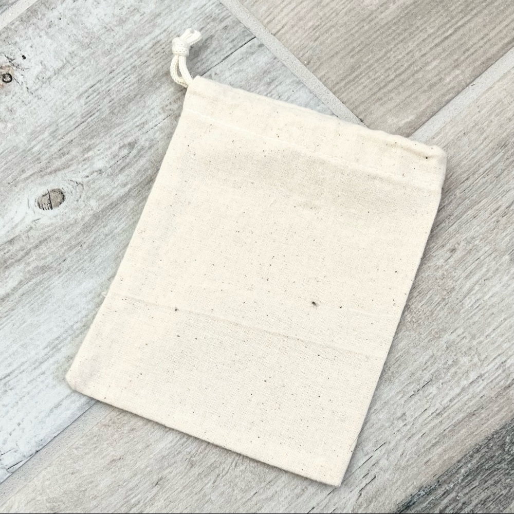 J Crew Cotton Drawstring Pouch - image 2